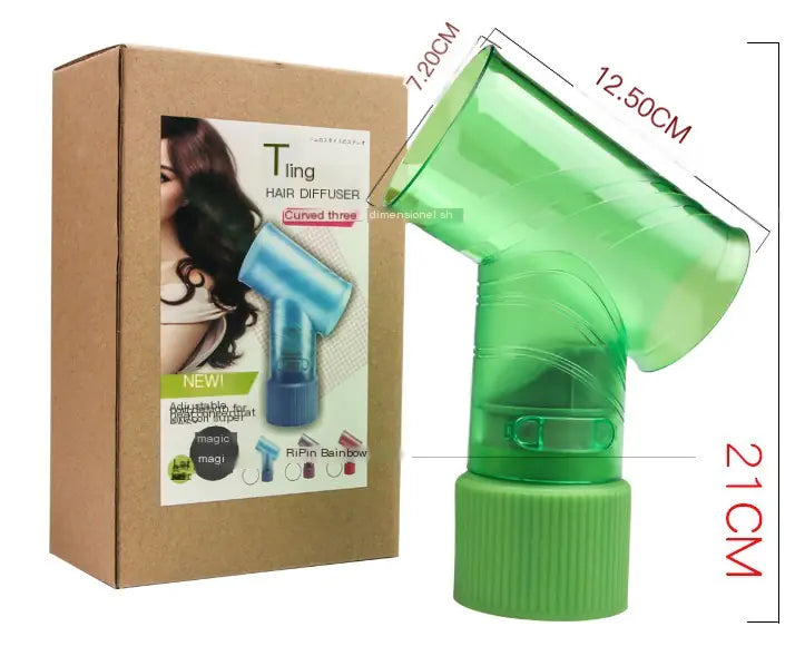 Hair Dryer Attachment for Curling and Styling Waves