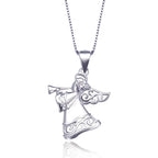 S925 Silver Necklace Pendant - Angel Design