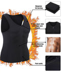 Men's Neoprene Waist Trainer Vest for Weight Loss