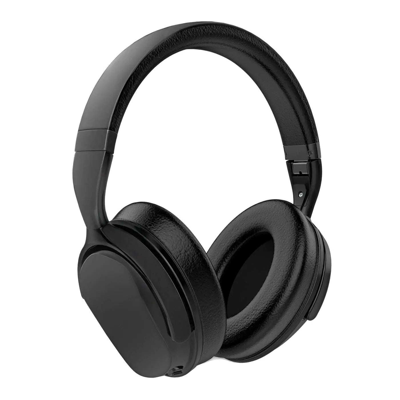 Wicked Audio HUM 1000 Wireless Bluetooth Headphones with Active Noise Cancelling Black 9 x 3 x 7 inches
