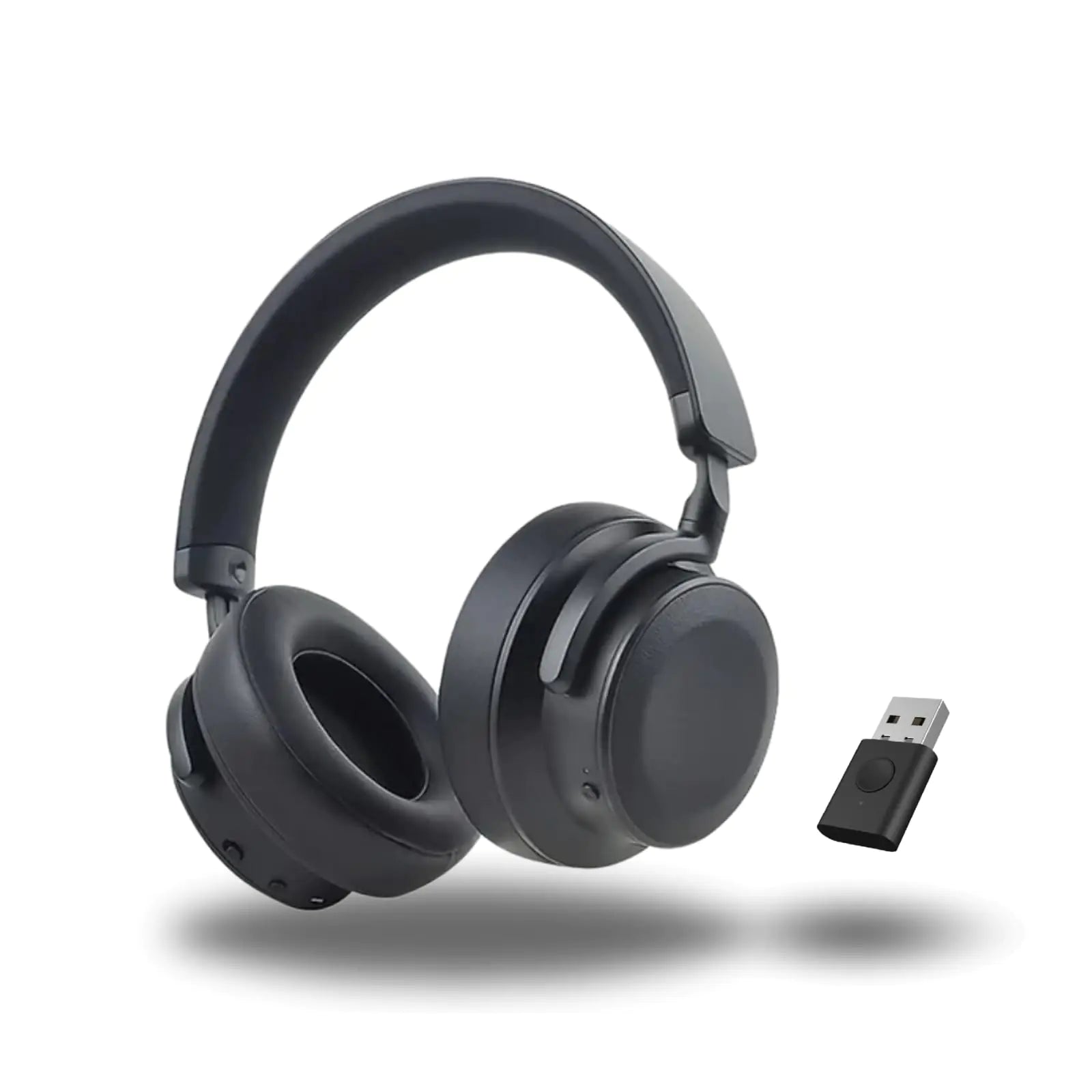 EchoBeatz Wireless Headphones Auracast Headphones EchoBeatz ANC Headphones Wireless ANC Headphones Noise Cancelling Headphones with Dongle Over-Ear Noise Cancelling Headphones.